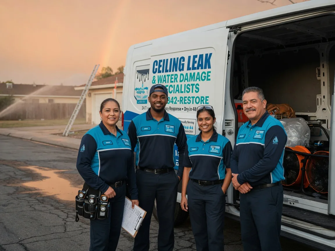 Ceiling Leak Cleanup company in Brownfield, PA